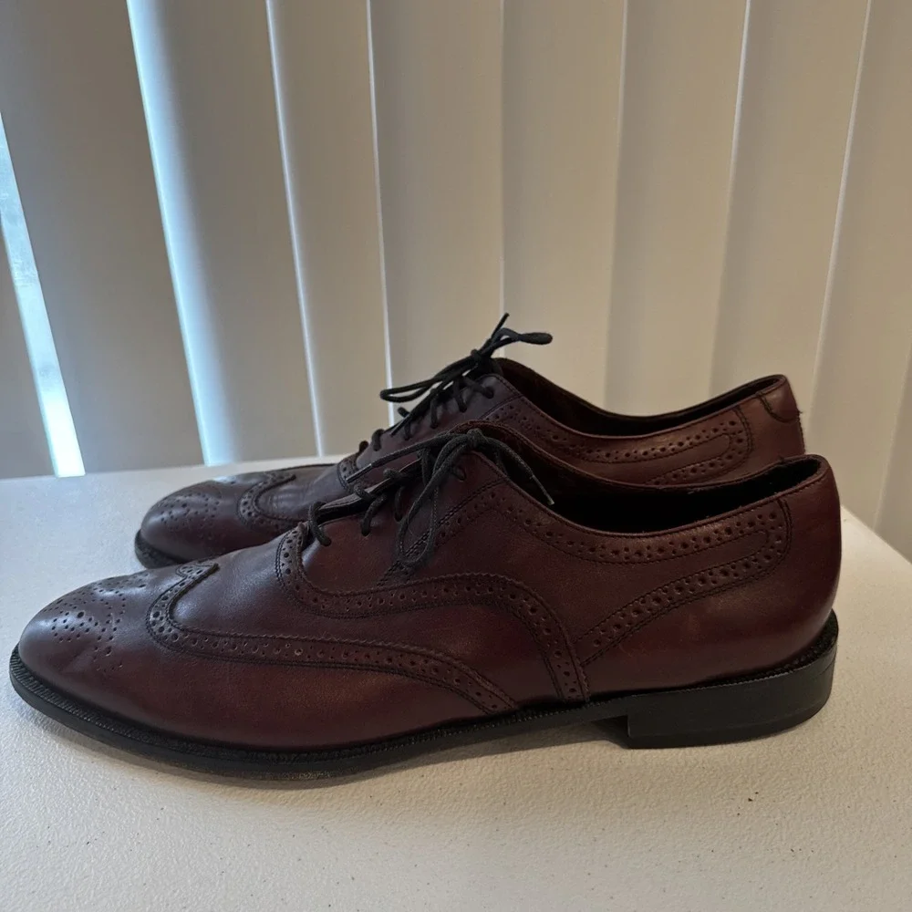 ET Wright Dress Shoes Size 12A Leather